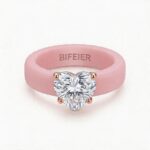 Ring Silicone Love Zircon Ring