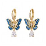 Earrings Blue Butterfly Earrings