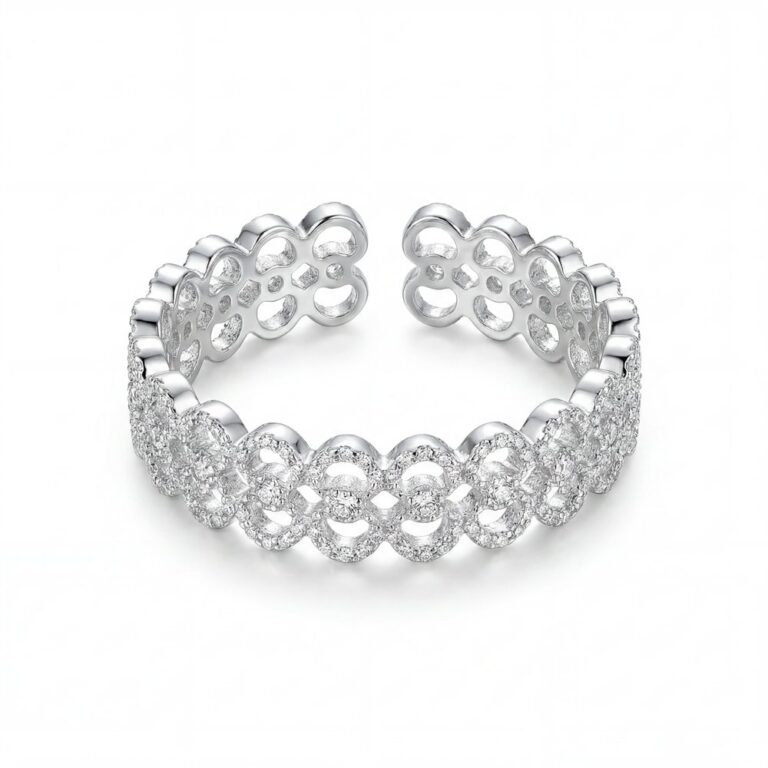 Ring Silver Hollow Ring