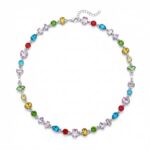 Necklace Colorful Zircon Necklace