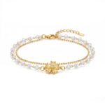 Bracelet Flower Beaded Bracelet