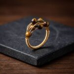Ring Tiger Eye Stone Ring
