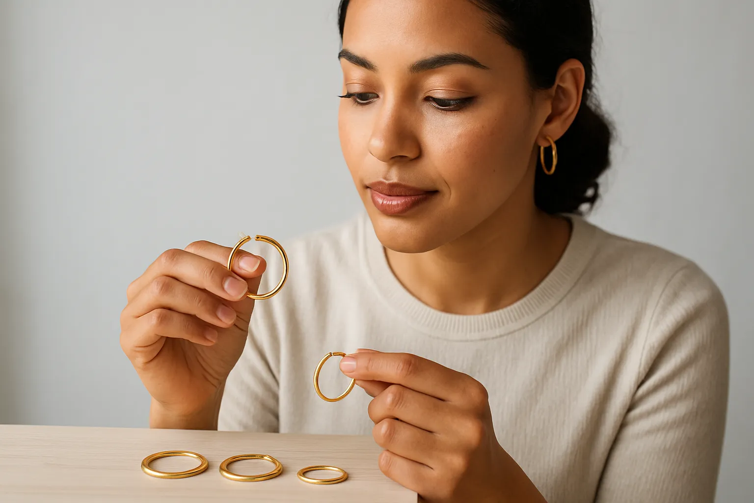 Hoop Earrings: A Beginner's Guide to Styles and Care hero image