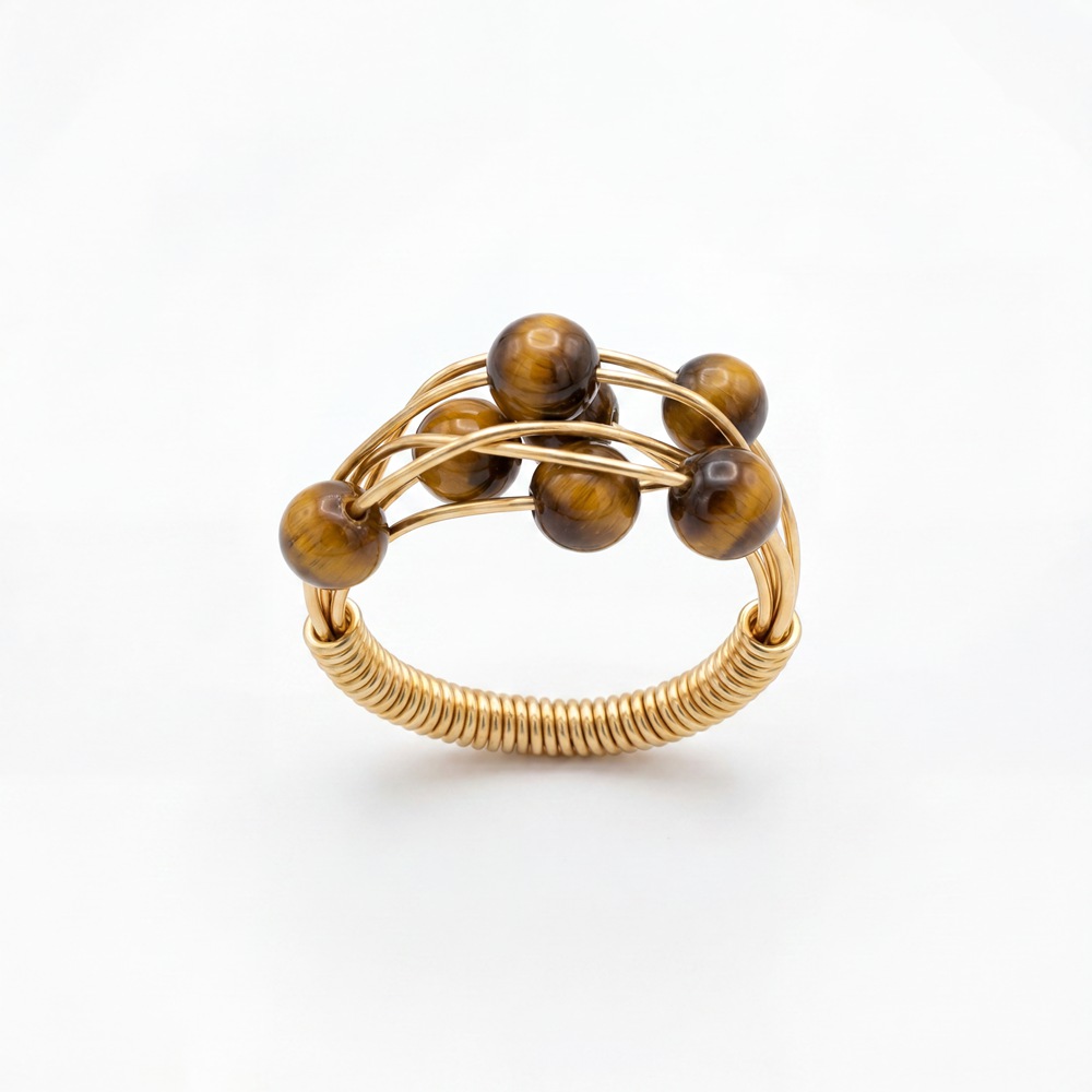 Ring Tiger Eye Stone Ring